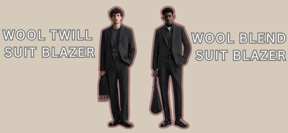 WOOL SUIT BLAZER IMAGE