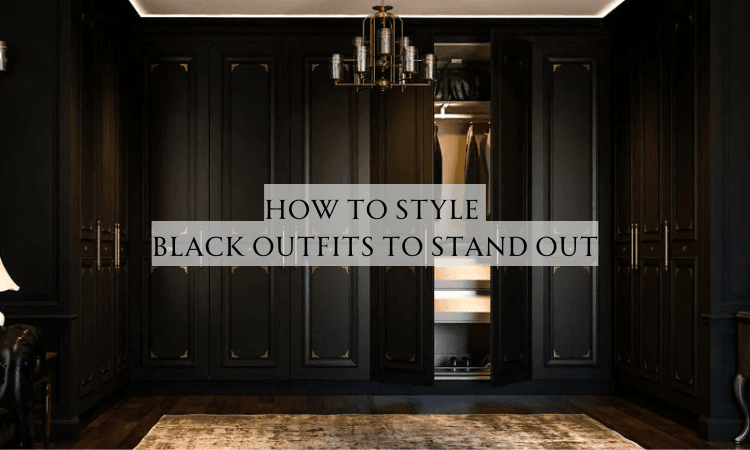 How to Style Black Outfits to Stand Out image