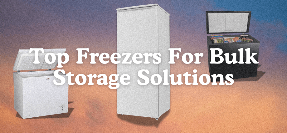 Top freezers for bulk storage solutions Image