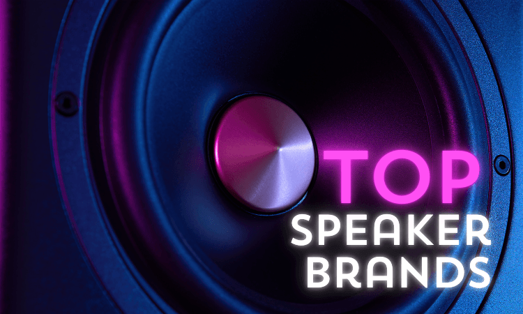 Top speaker brands known for high-quality sound