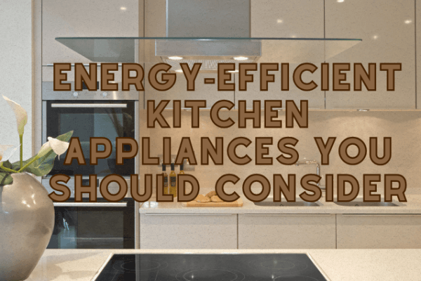 Energy-efficient Kitchen Appliances you should Consider