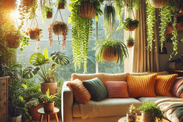 How to Add Greenery to Your Home With Hanging Plants