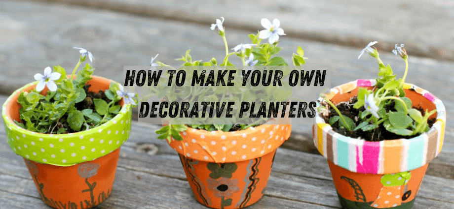 How to Make Your Own Decorative Planters image