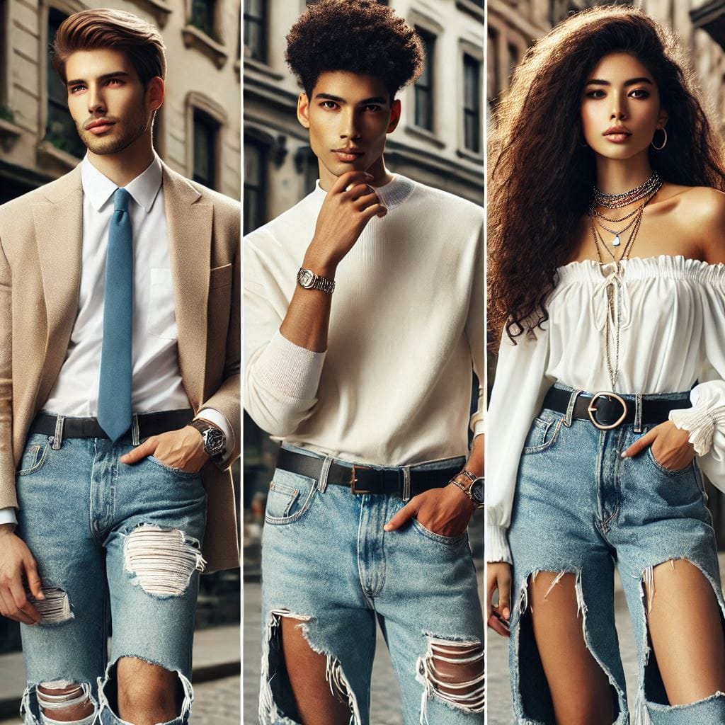 How to Style Ripped Jeans for a Sophisticated Look image