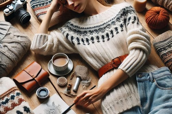Tips for Styling Knitwear Without Adding Bulk Tips for Styling Knitwear Without Adding Bulk image