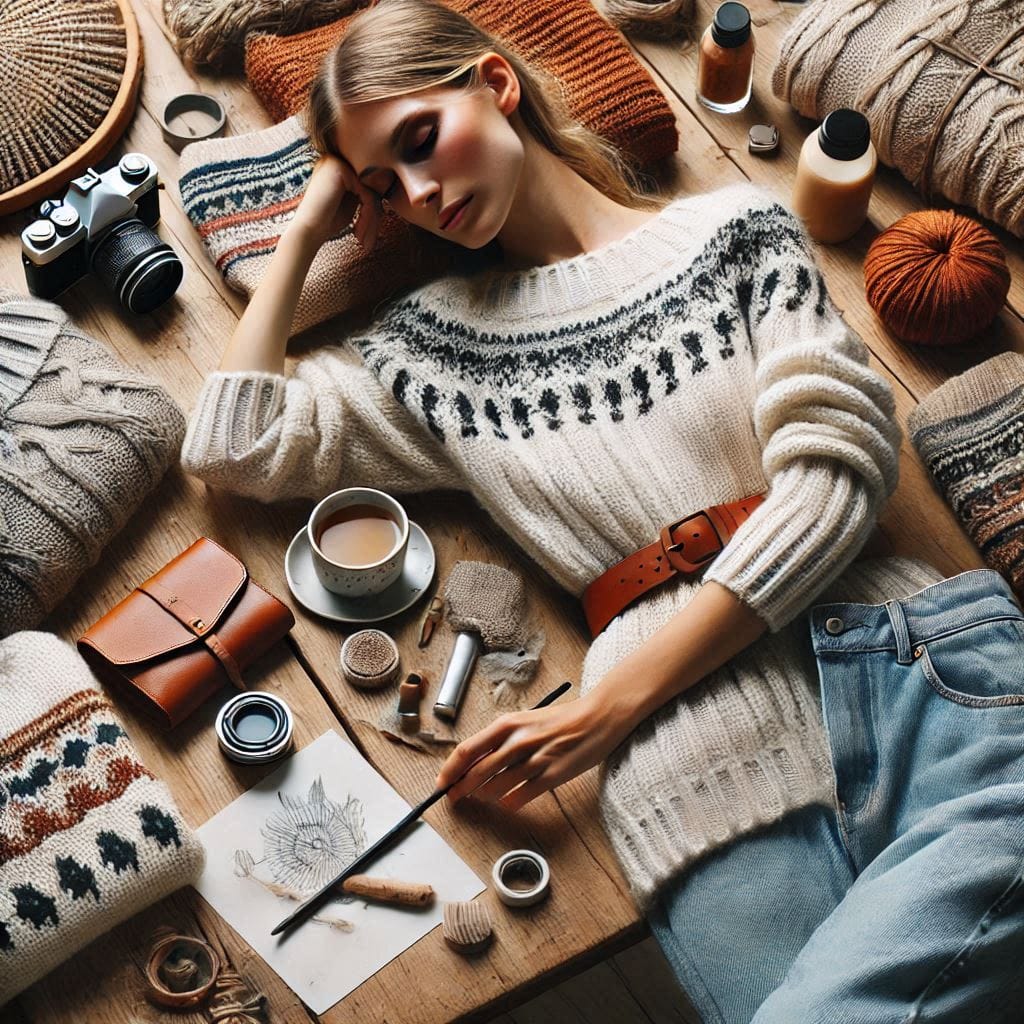 Tips for Styling Knitwear Without Adding Bulk image