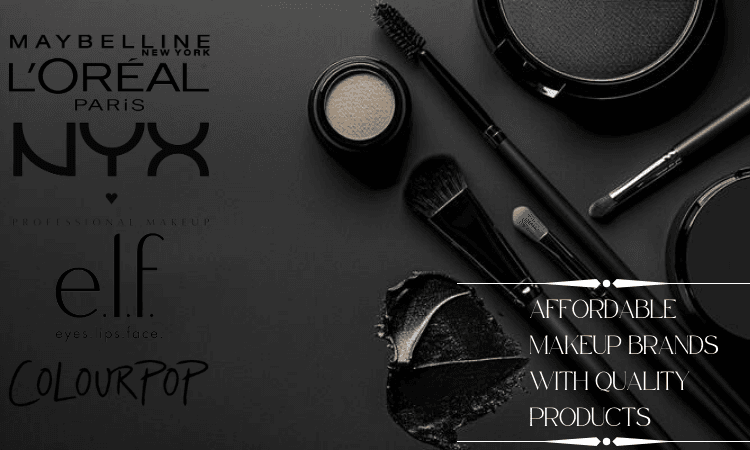 Affordable makeup brands with quality products Image