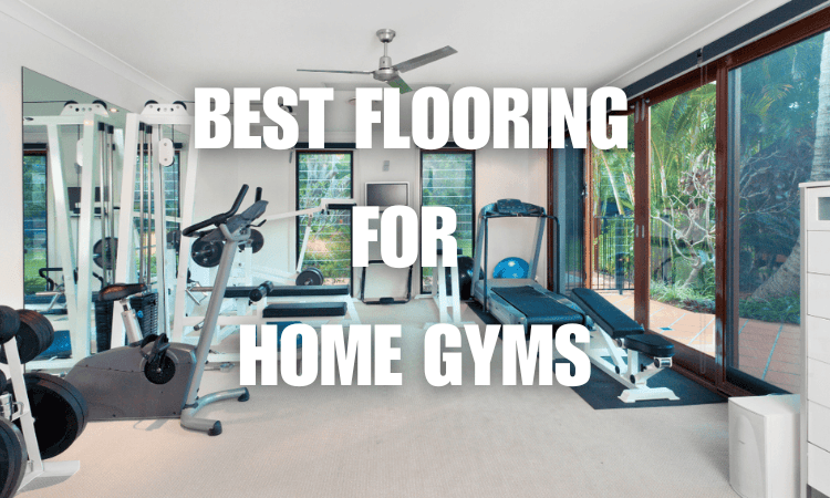 Affordable options for home gym flooring